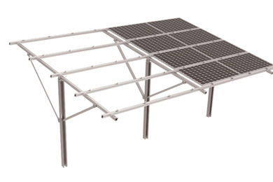 U型开口立柱支架系统