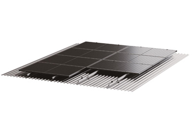 波形瓦屋顶支架系统