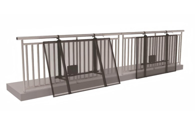 铝合金阳台支架系统