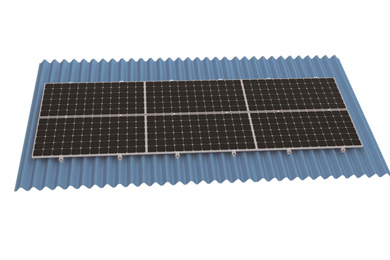 梯形金属瓦夹具